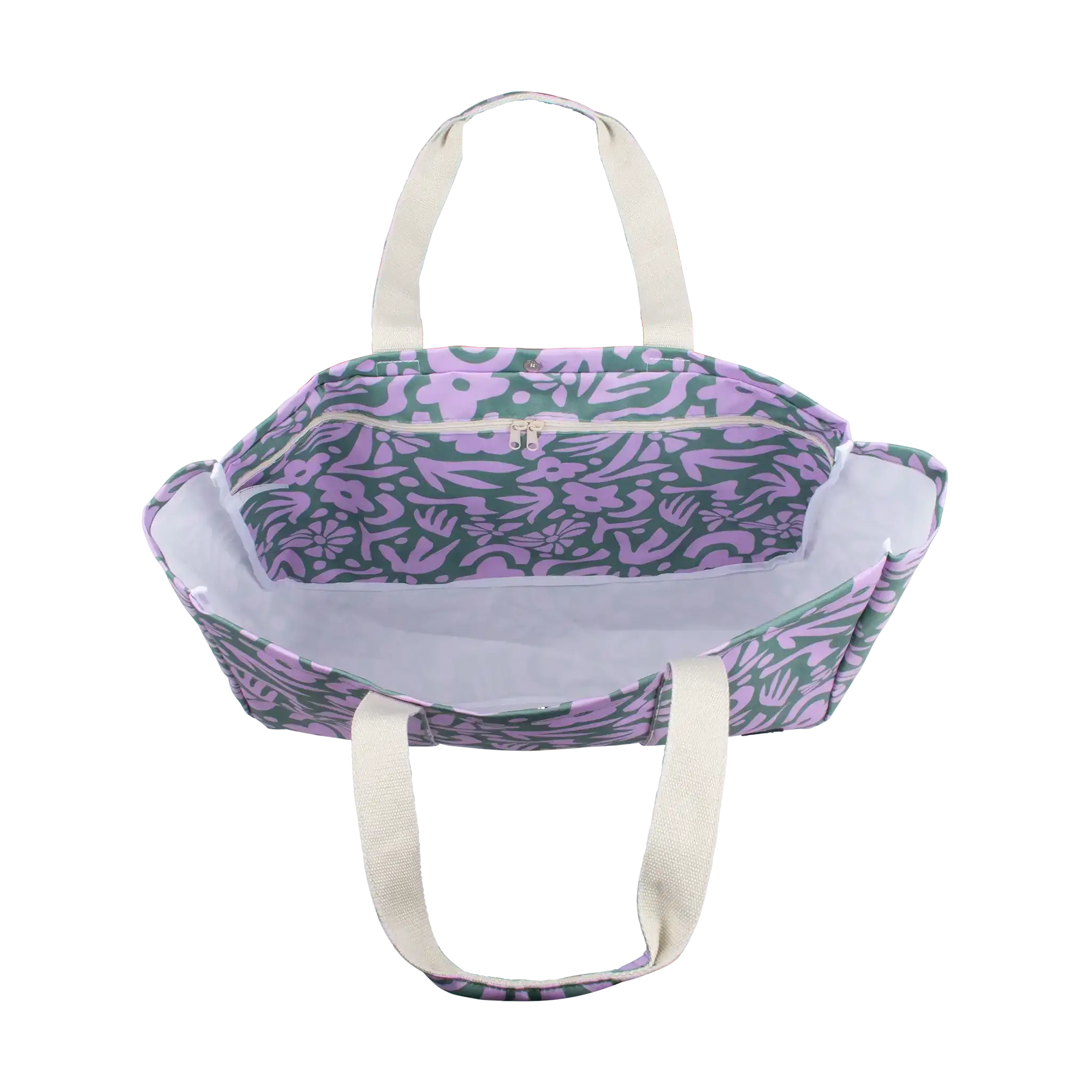 Carryall Cargo Bag Lavender Bloom - Roma Gift & Gourmet