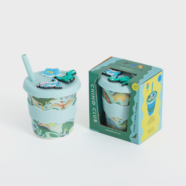 Dino Chino Charm Cup 8oz