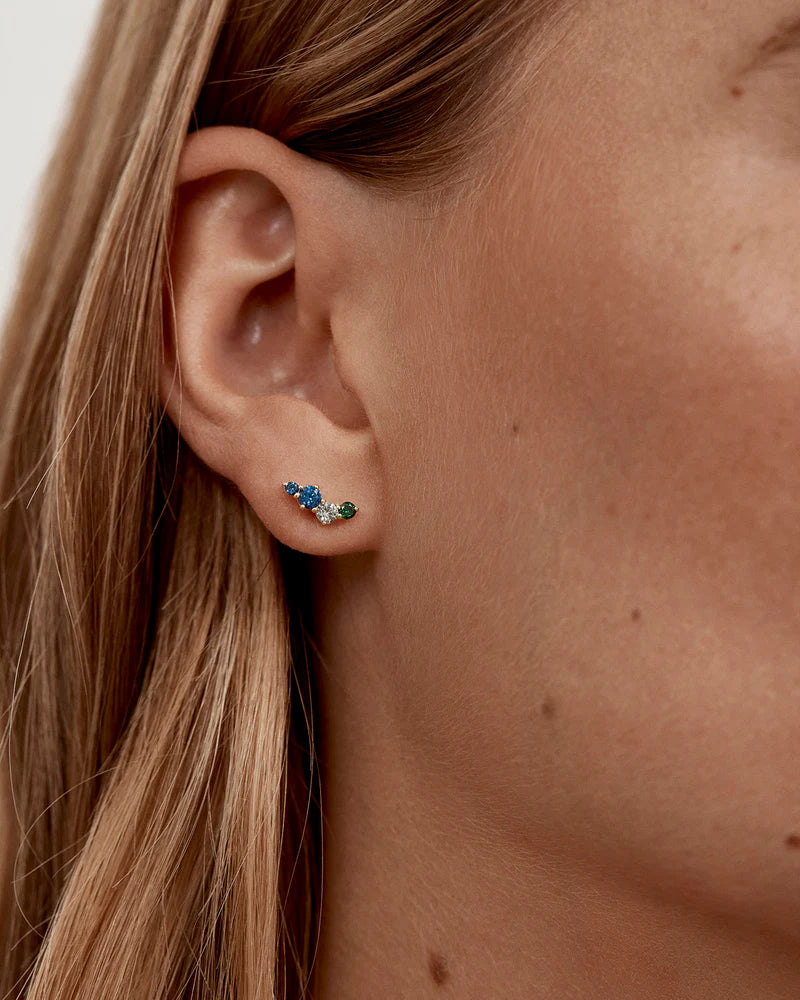 Endless Skies Stud Earrings - Gold - Roma Gift & Gourmet
