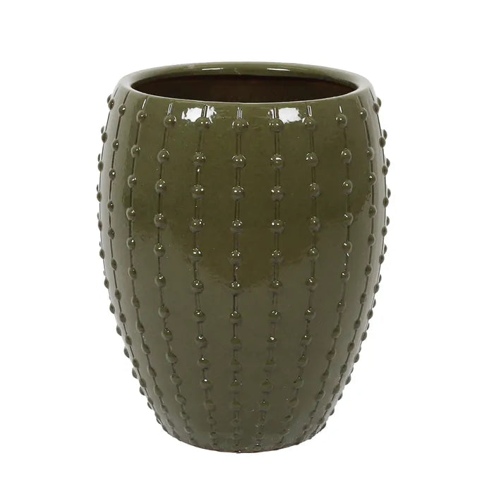 Strahan Ceramic Pot Olive