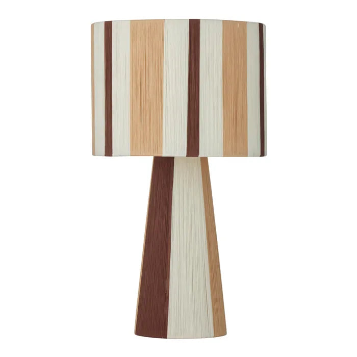 Depp Cott Woven Table Lamp 30x55cm Nat