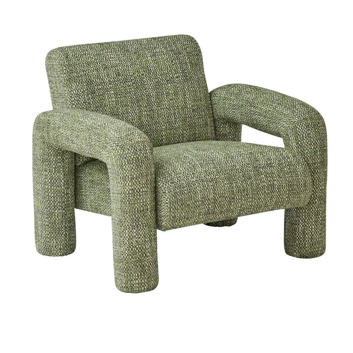 Lawrence Armchair & Ottoman - Green - Roma Gift & Gourmet