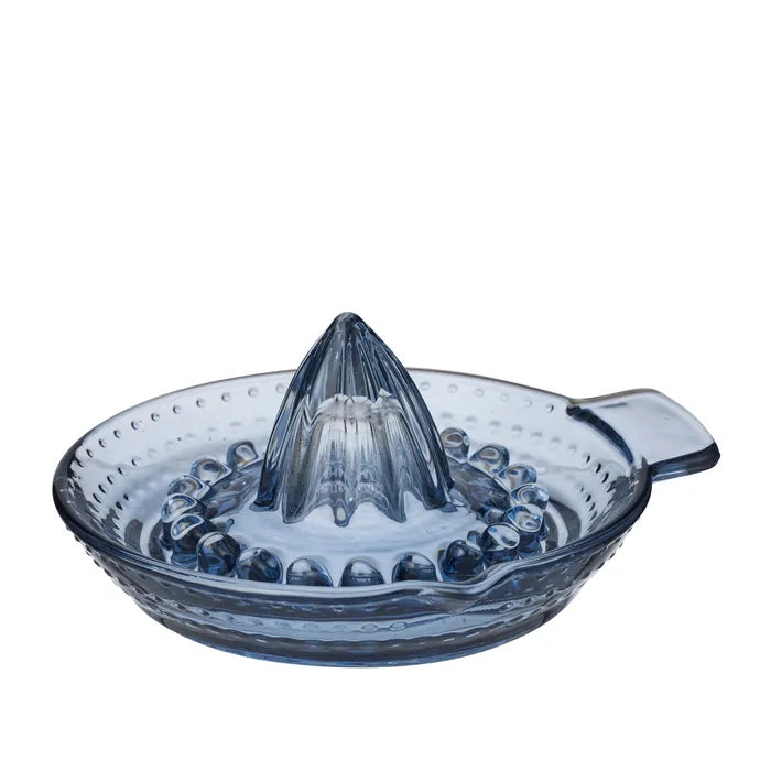 Lia Glass Juicer 14x14x6cm - Denim - Roma Gift & Gourmet