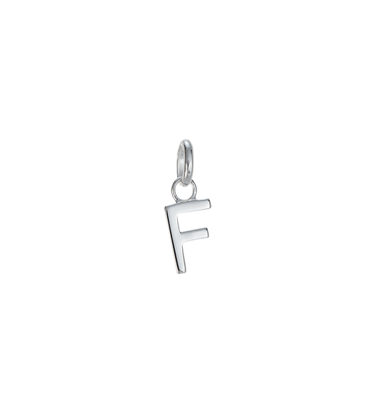 F - OUTLINE INITIAL (STERLING SILVER) - Roma Gift & Gourmet