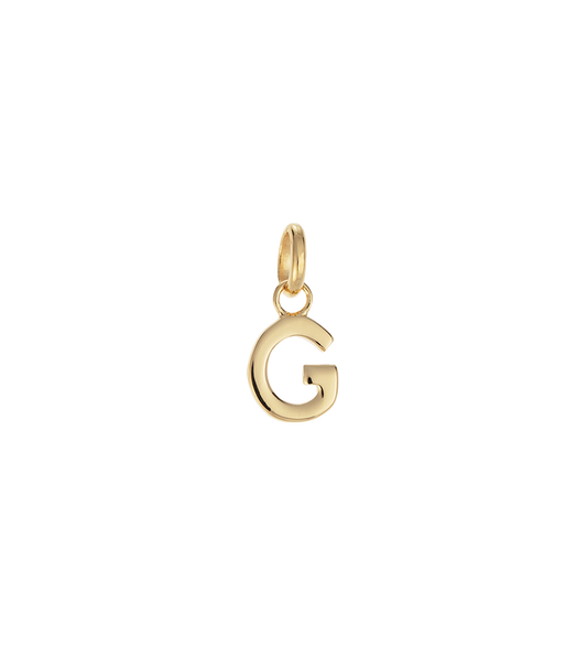 G - OUTLINE INITIAL (18K GOLD VERMEIL) - Roma Gift & Gourmet