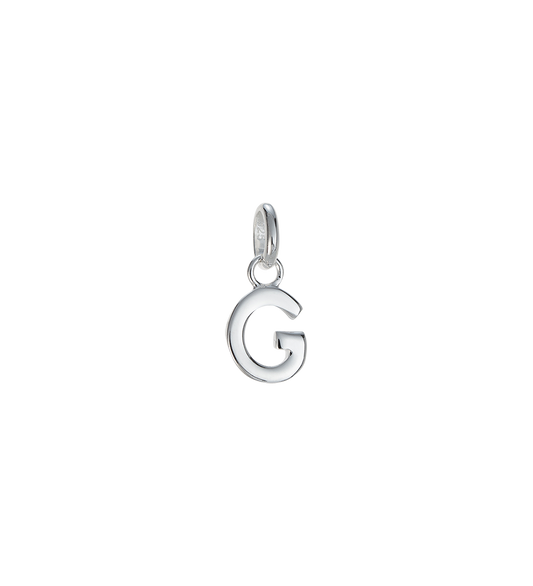 G - OUTLINE INITIAL (STERLING SILVER) - Roma Gift & Gourmet