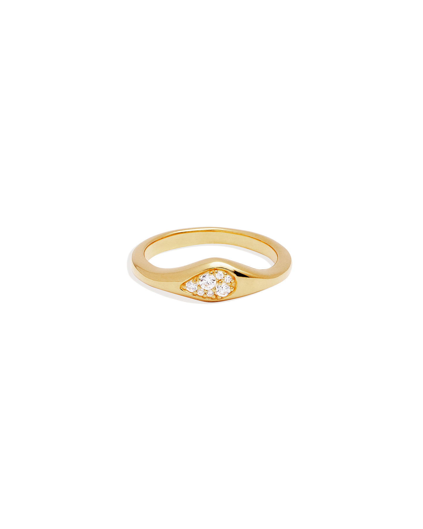 Gold Ocean Mist Ring