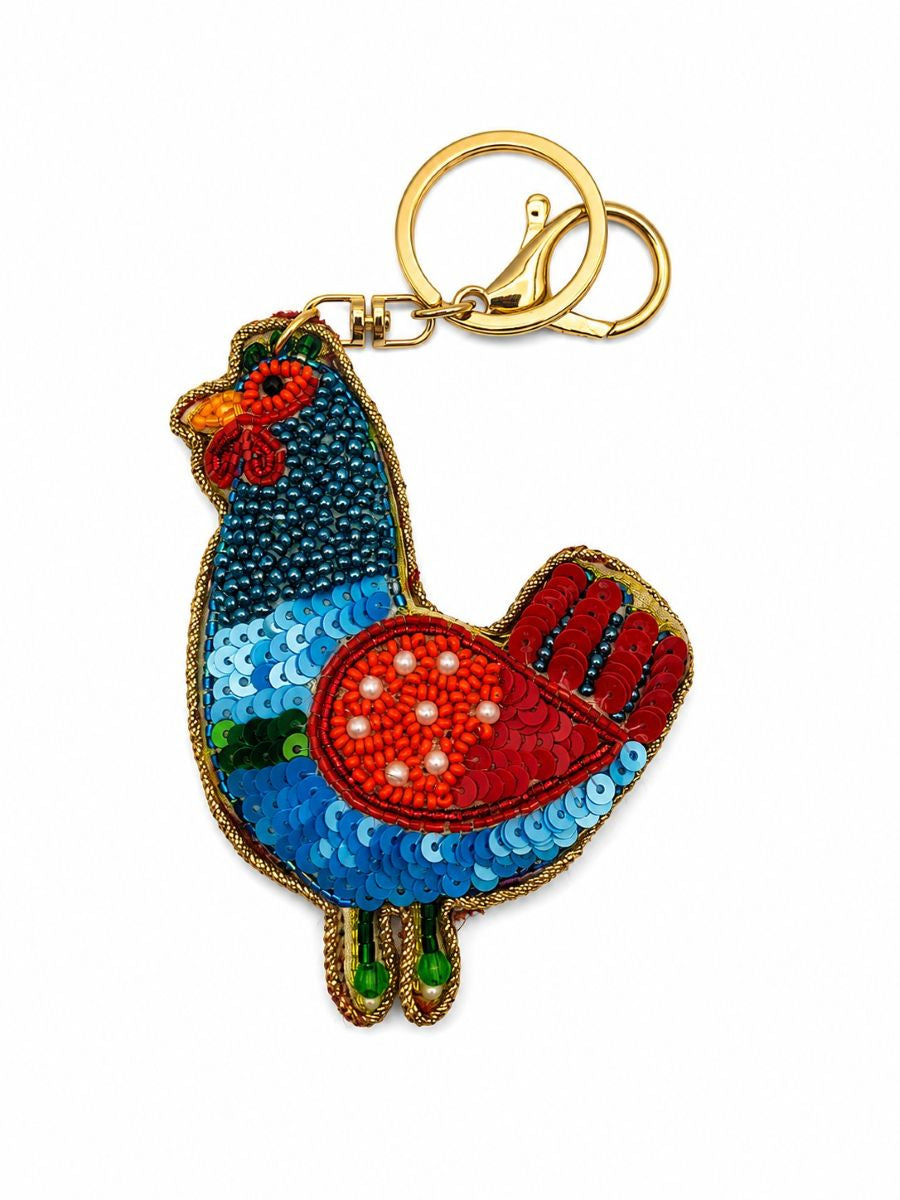 Bobby Beaded Key Ring