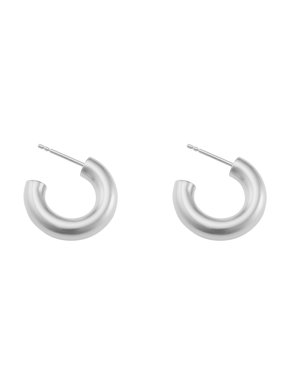 JARDIN HOOPS MEDIUM (STERLING SILVER) - SET - Roma Gift & Gourmet