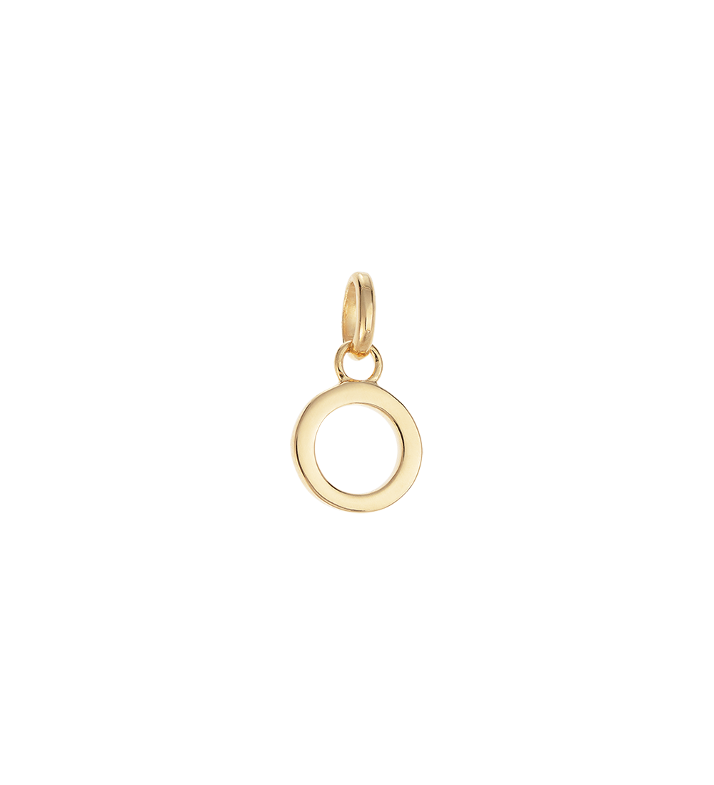 O - OUTLINE INITIAL (18K GOLD VERMEIL) - Roma Gift & Gourmet