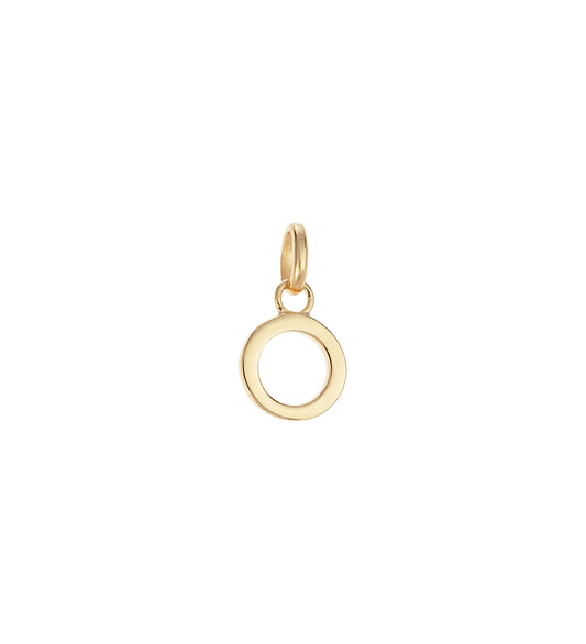 O - OUTLINE INITIAL (18K GOLD VERMEIL) - Roma Gift & Gourmet