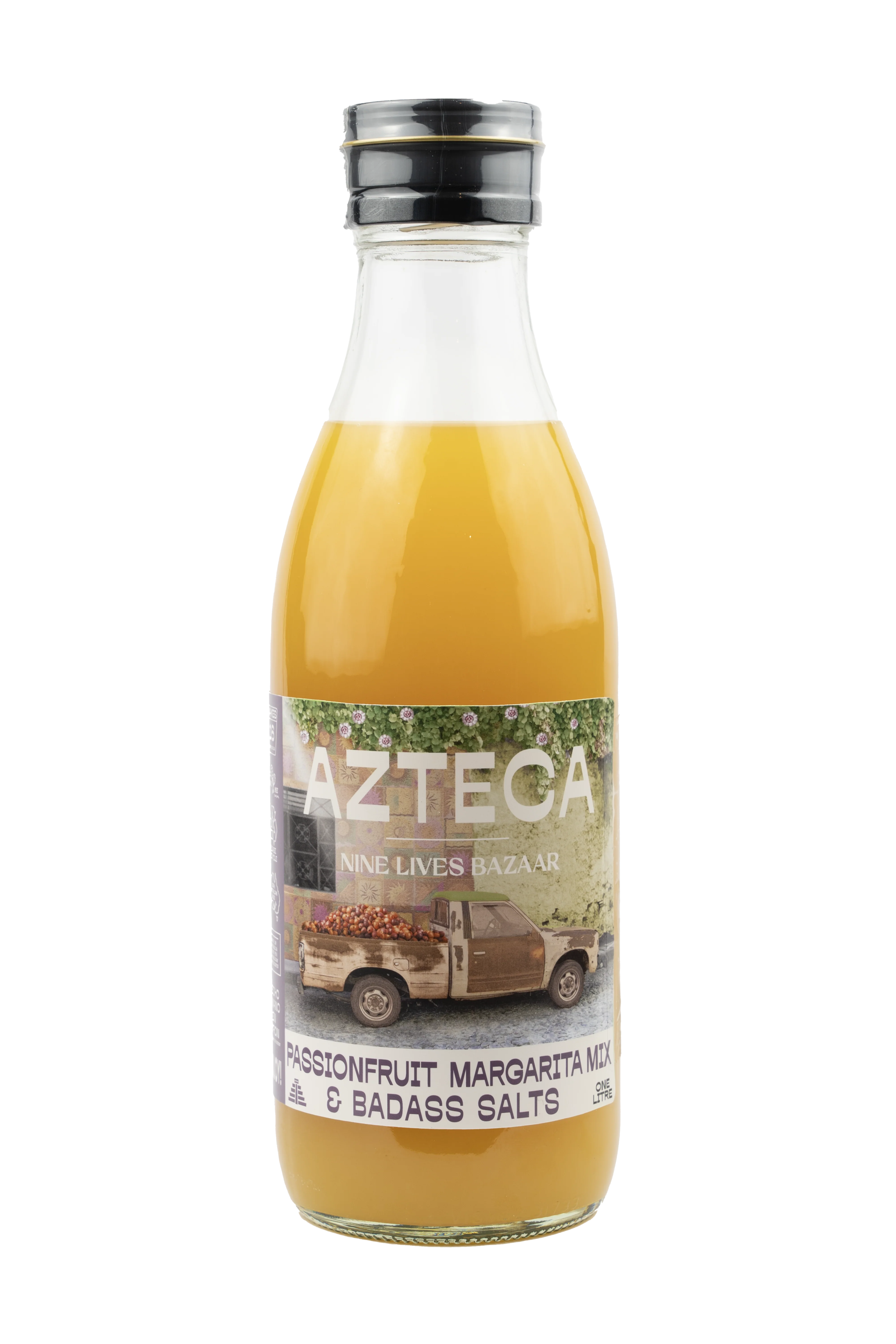 Azteca Passionfruit Margarita Mix & Bassass Salts