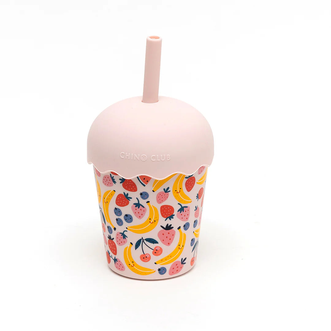 Mini Smoothie Cup & Straw 200ml - Roma Gift & Gourmet