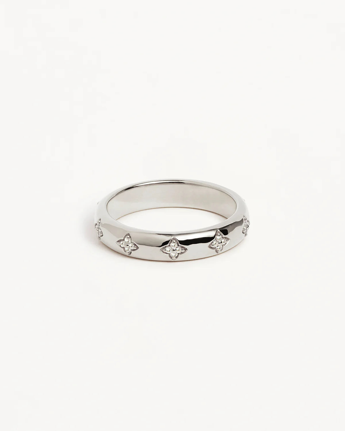 Silver Bloom With You Lotus Ring - Roma Gift & Gourmet