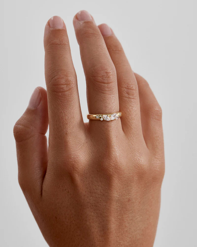 With Wings I Fly Ring - Gold - Roma Gift & Gourmet