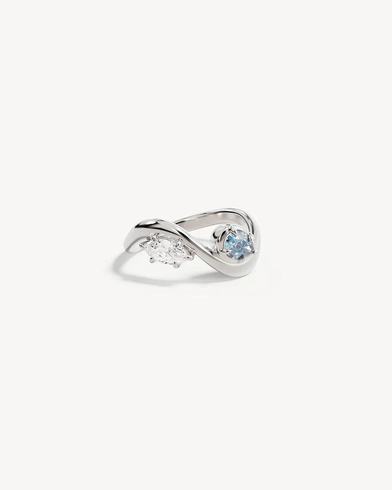 With Freedom I Become Ring - Sterling Silver