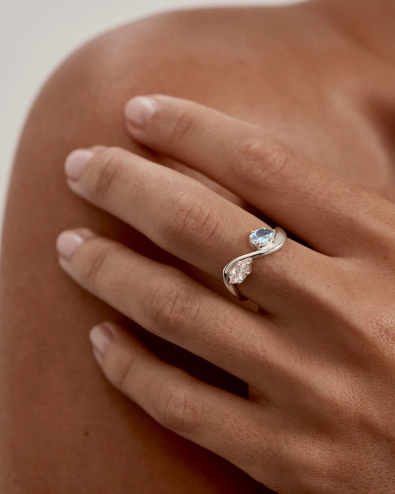 With Freedom I Become Ring - Sterling Silver