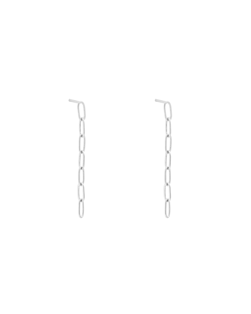 RUE CHAIN EARRING (STERLING SILVER) - SET - Roma Gift & Gourmet