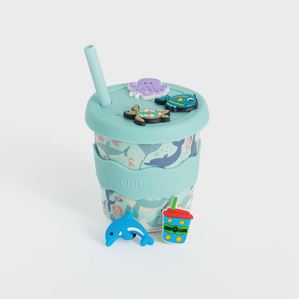 Sea Creatures Chino Charm Cup 8oz