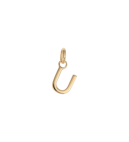 U - OUTLINE INITIAL (18K GOLD VERMEIL) - Roma Gift & Gourmet