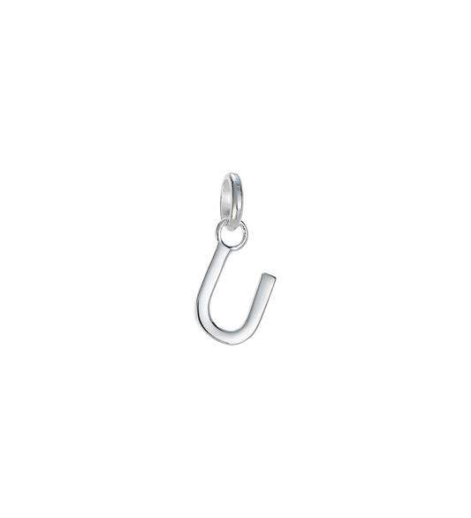U - OUTLINE INITIAL (STERLING SILVER) - Roma Gift & Gourmet