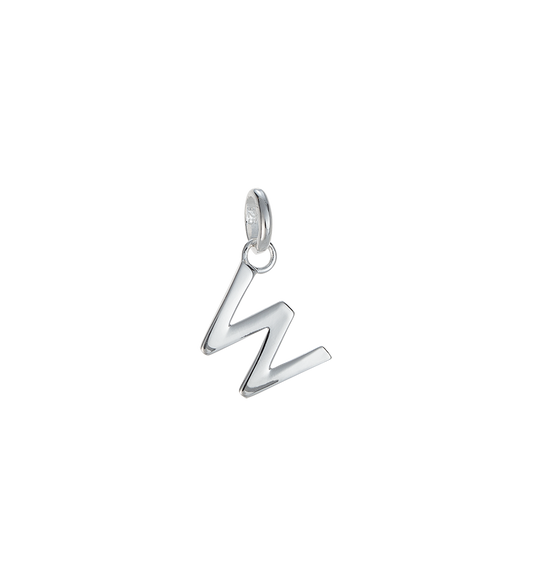 W - OUTLINE INITIAL (STERLING SILVER) - Roma Gift & Gourmet