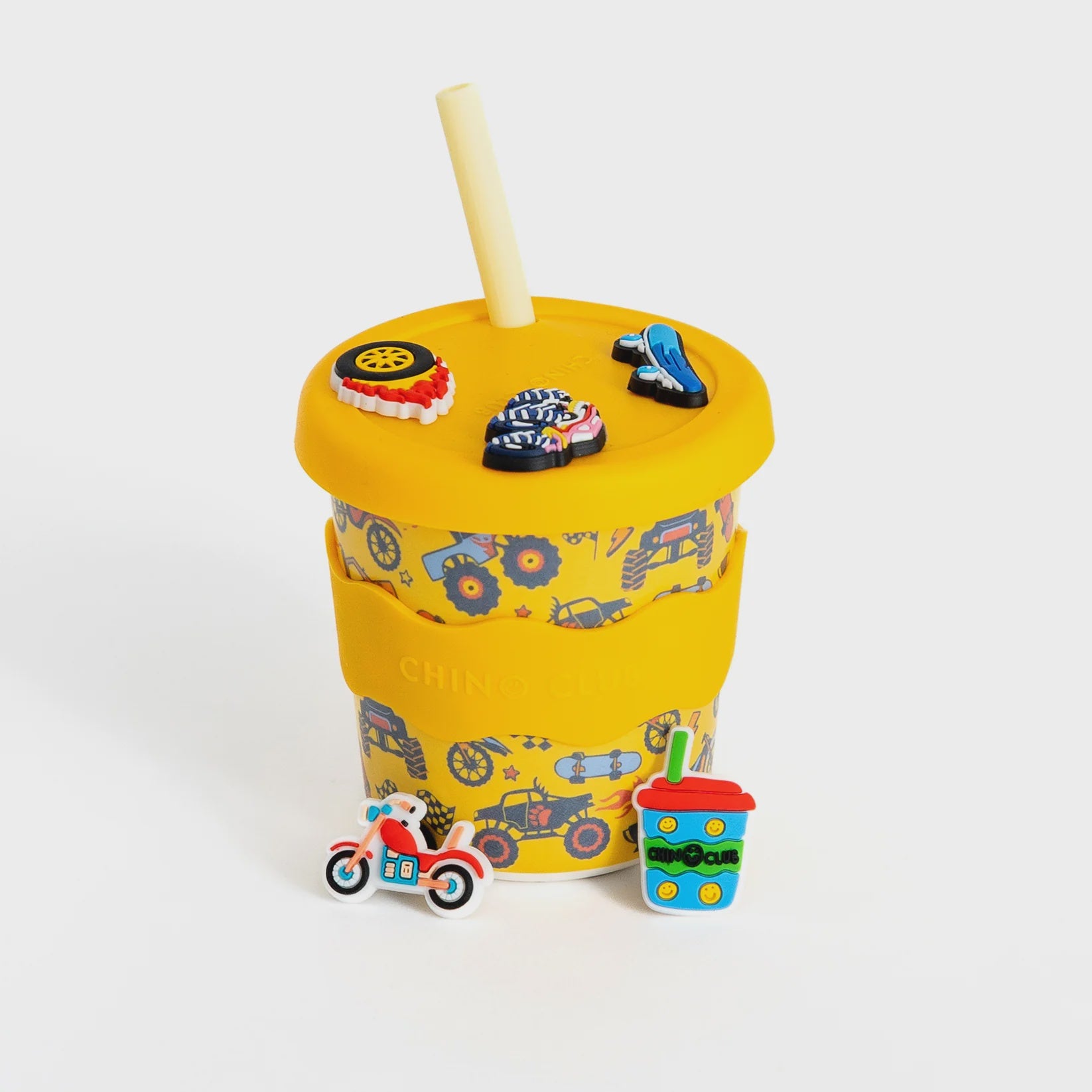 Wheelies Chino Charm Cup 8oz - Roma Gift & Gourmet