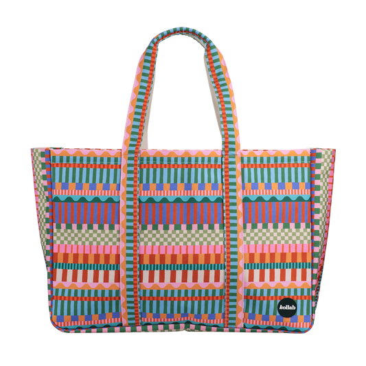 Carryall Cargo Blocks and Stripes - Roma Gift & Gourmet