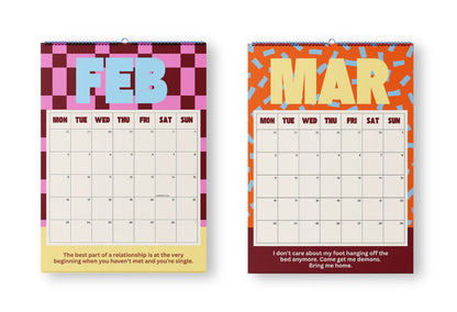 2026 Calendar (Spiral 21cm x 29.7cm)