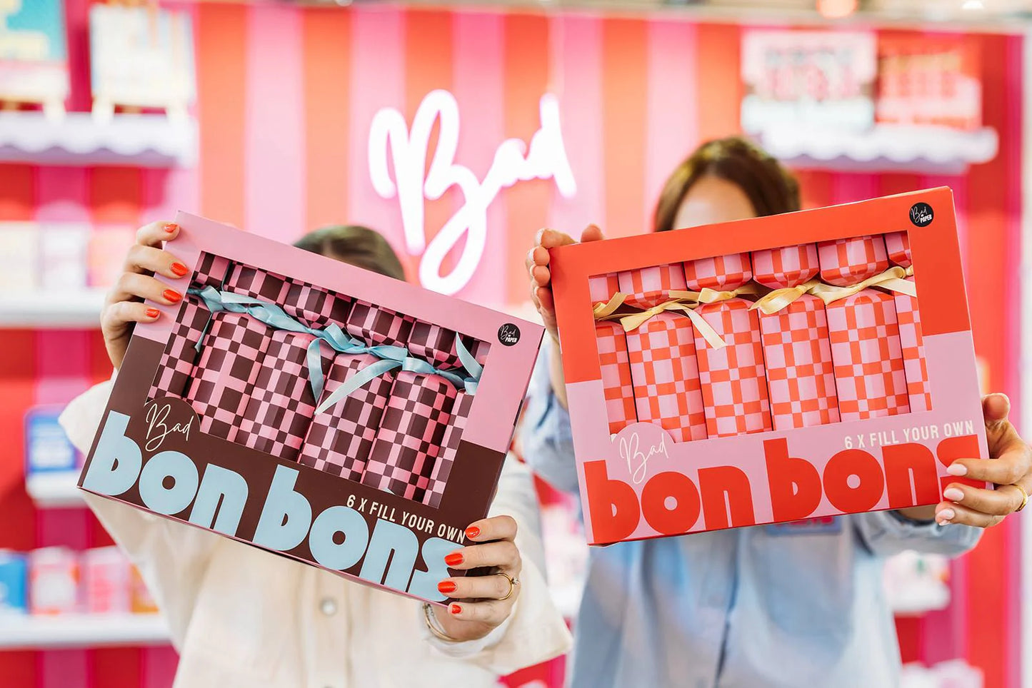 Bon Bons (Pink and Brown)