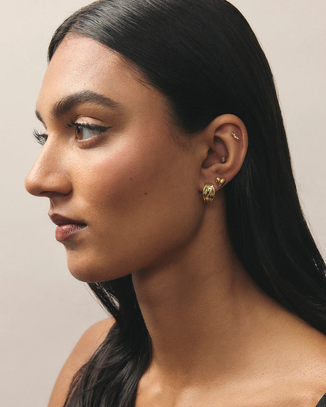 Sara Hoops - Gold