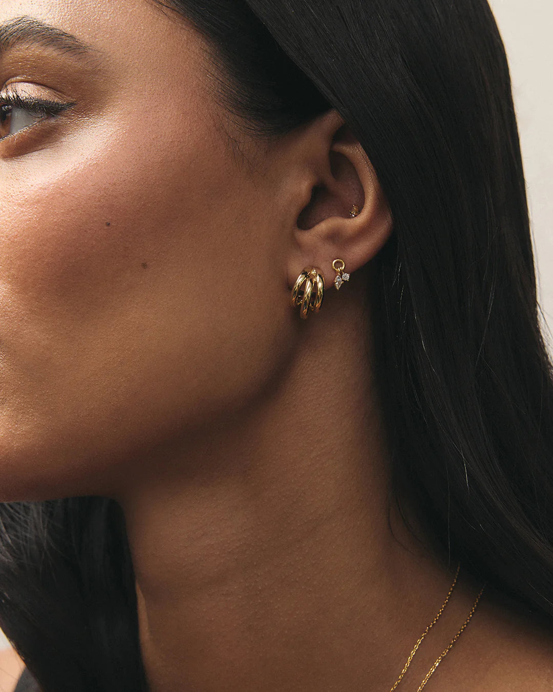 Avery Studs - Gold