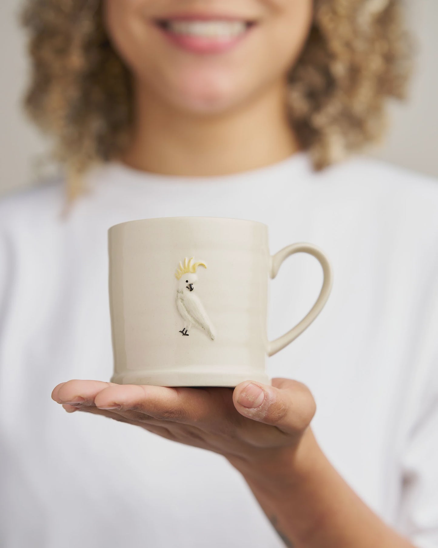 COCKATOO - LARGE FAVOURITE THINGS MUG