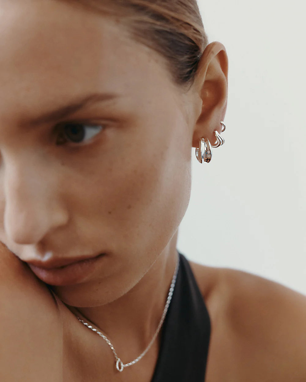 PRESENCE HOOPS (STERLING SILVER) - SET