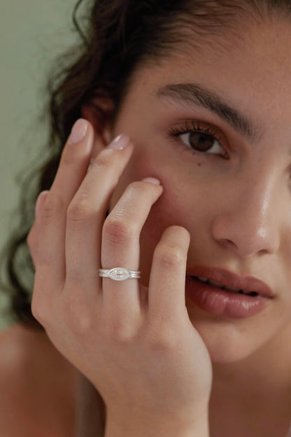 Amara Marquise Topaz Ring