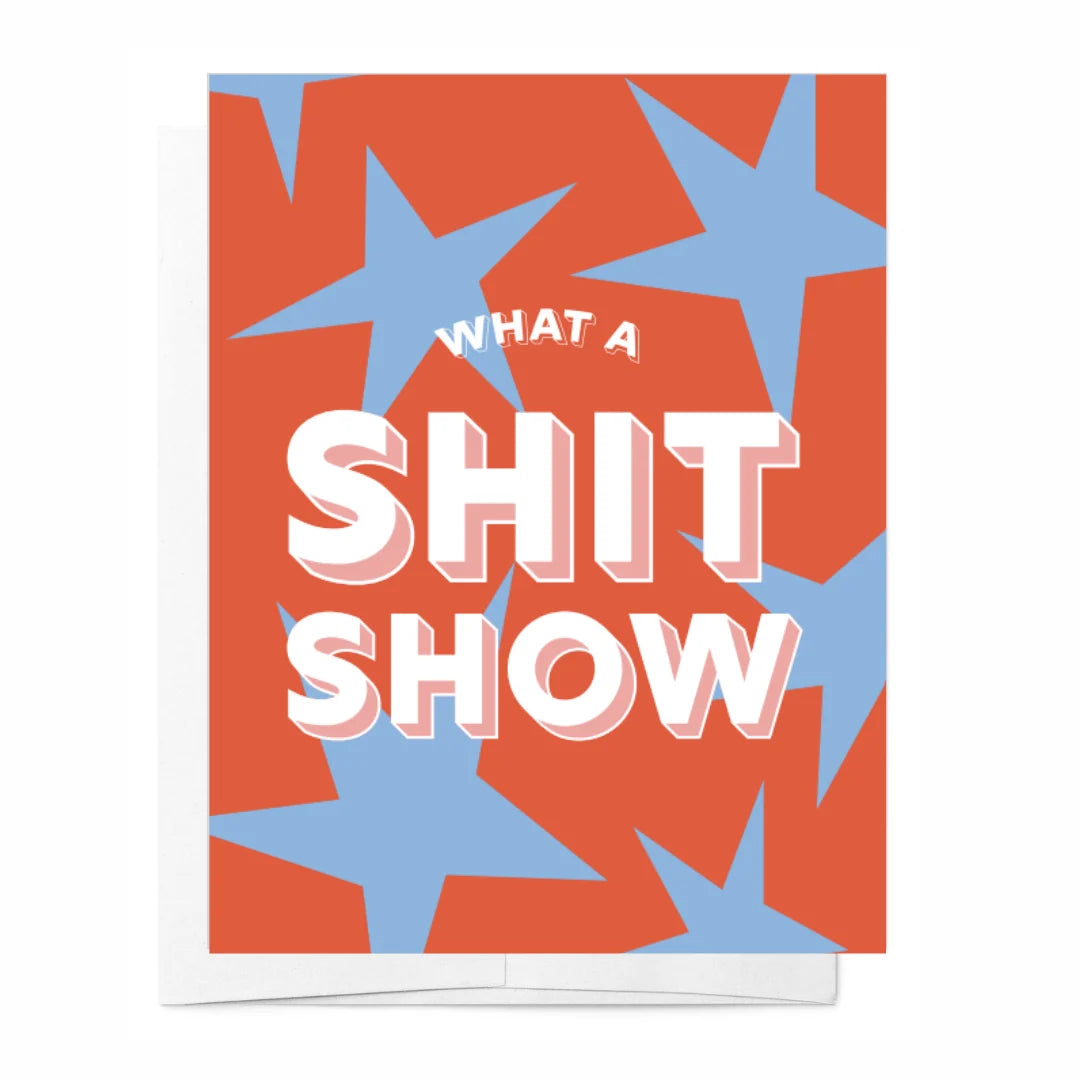 What a shit show card