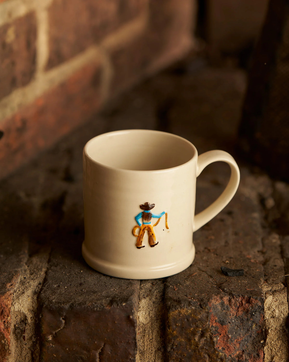 Large Favourite Things Mug - Cowboy