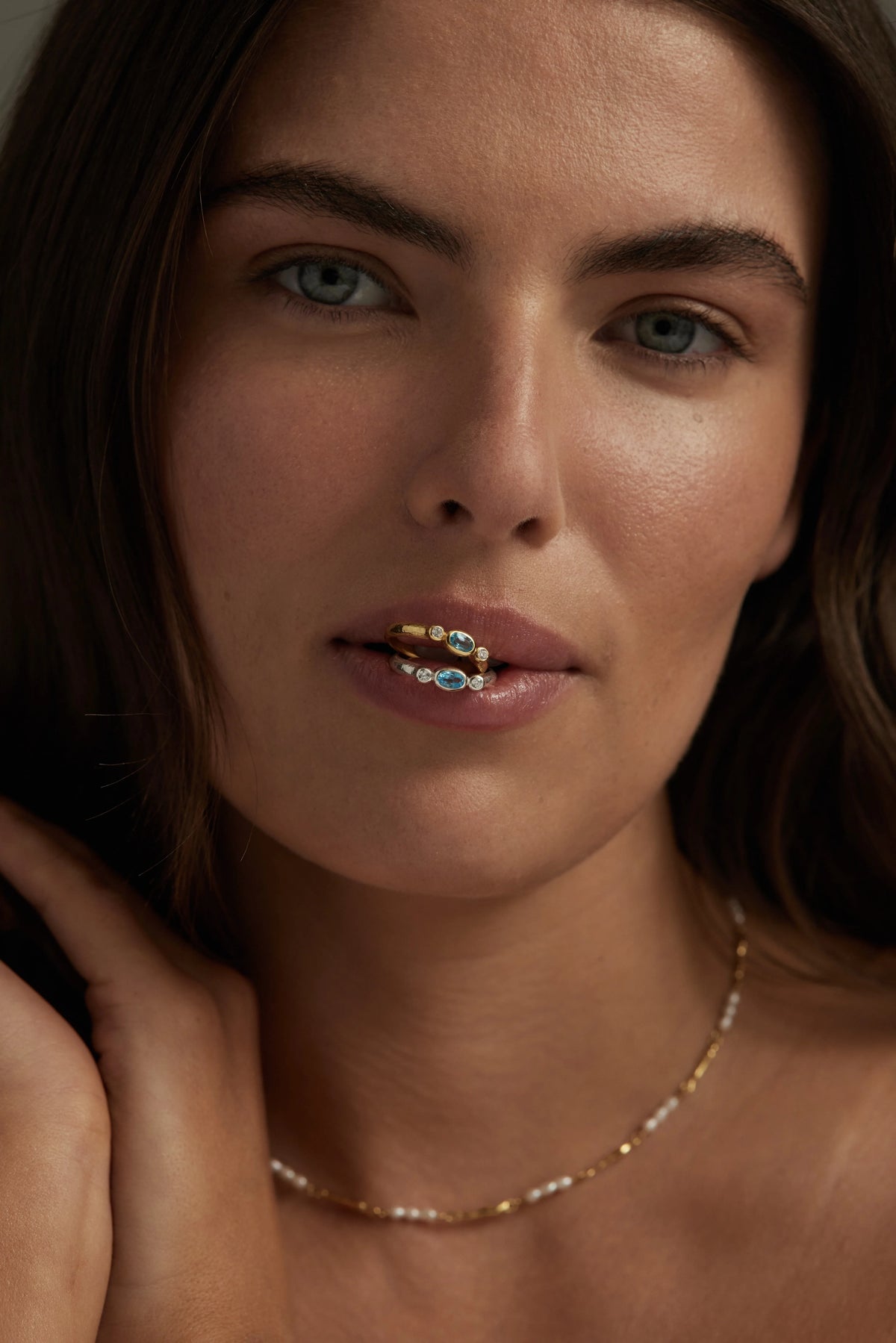 Tilda Topaz Ring Gold