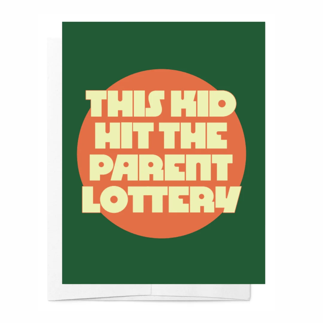 This kid hit the parent lottery card