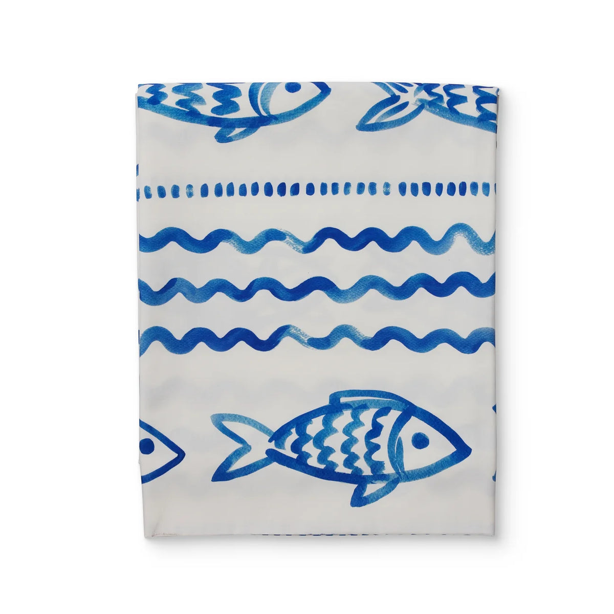 Positano Blue Tablecloth 140x250cm