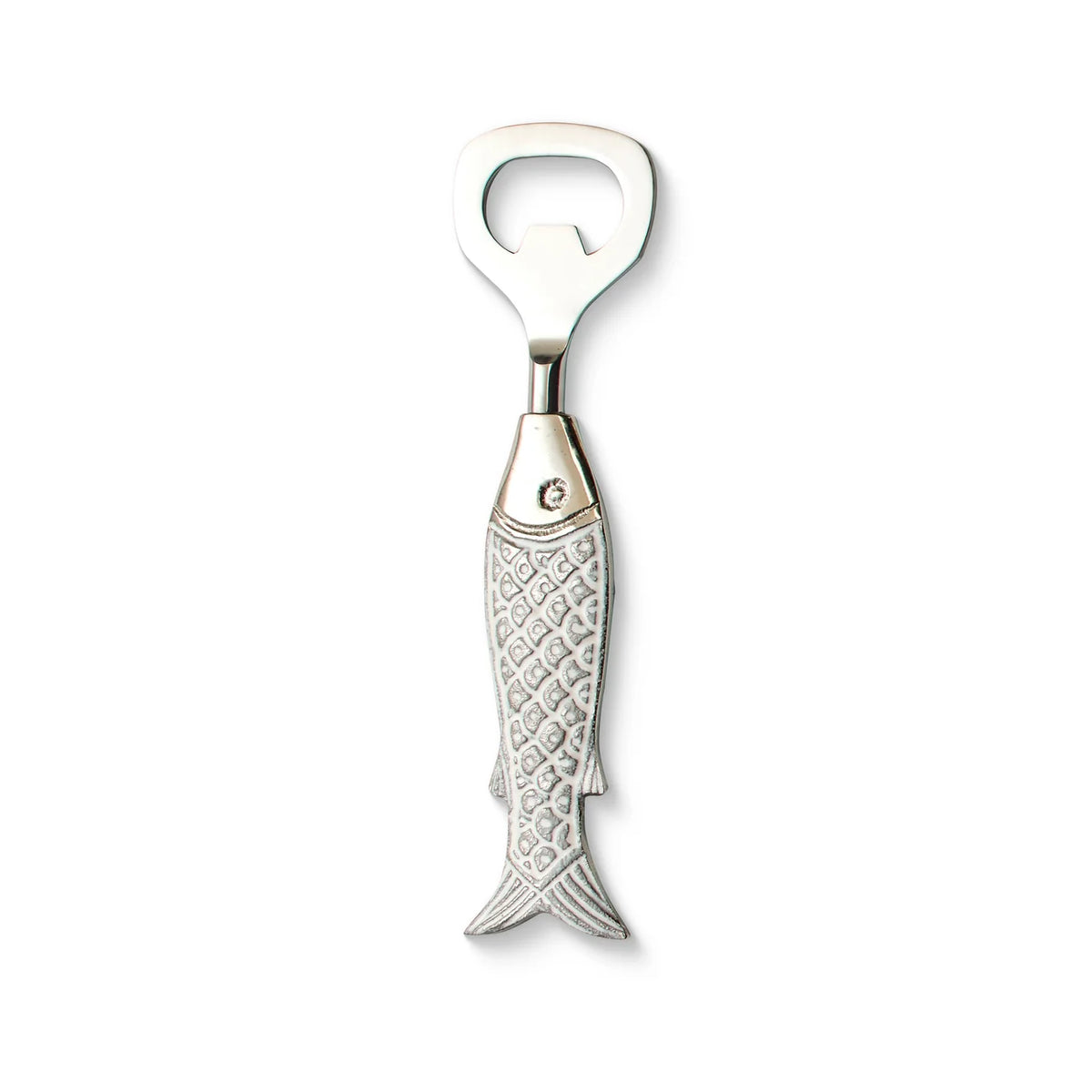 Seychelles Silver Fish Bottle Opener