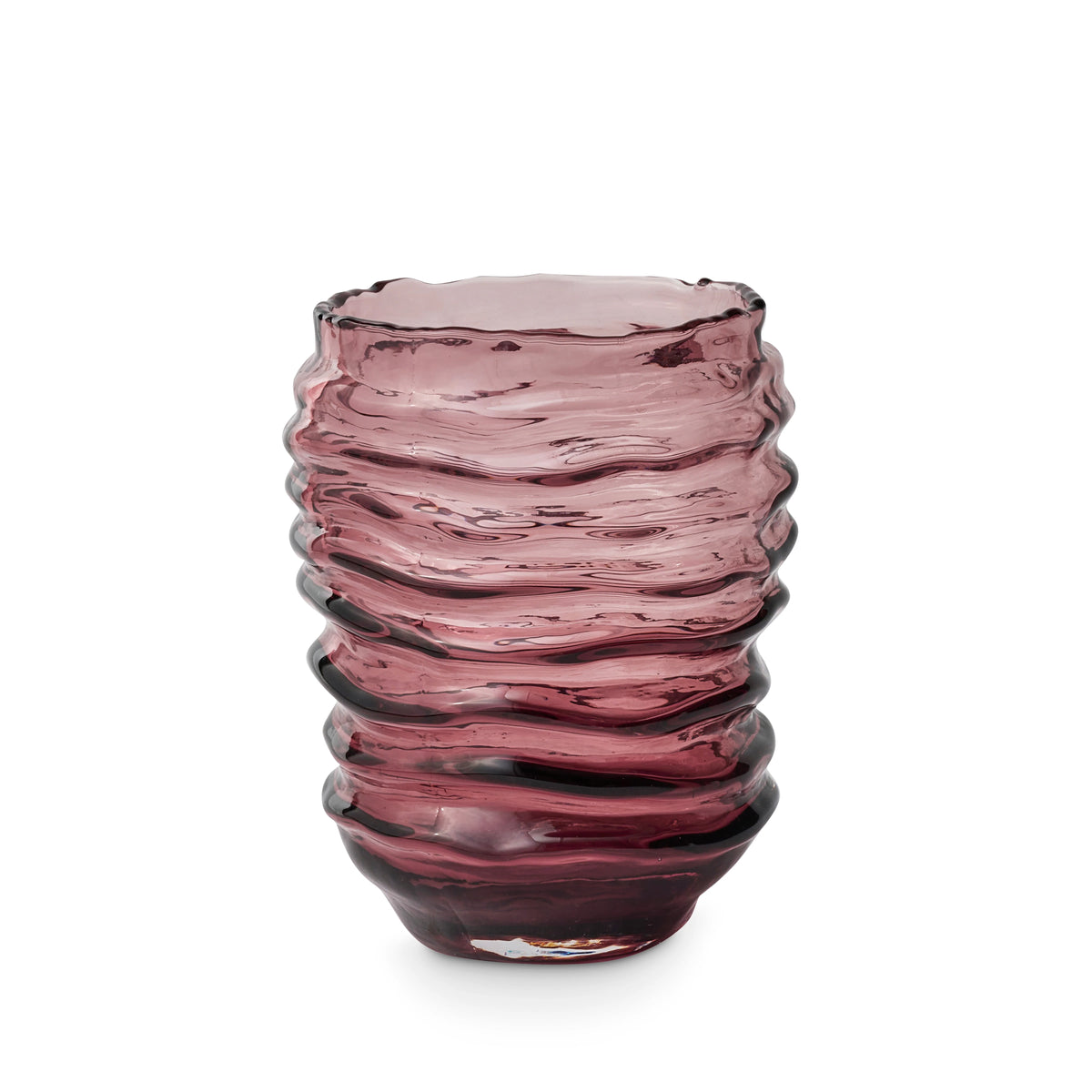 Blair Mulberry Glass Vase