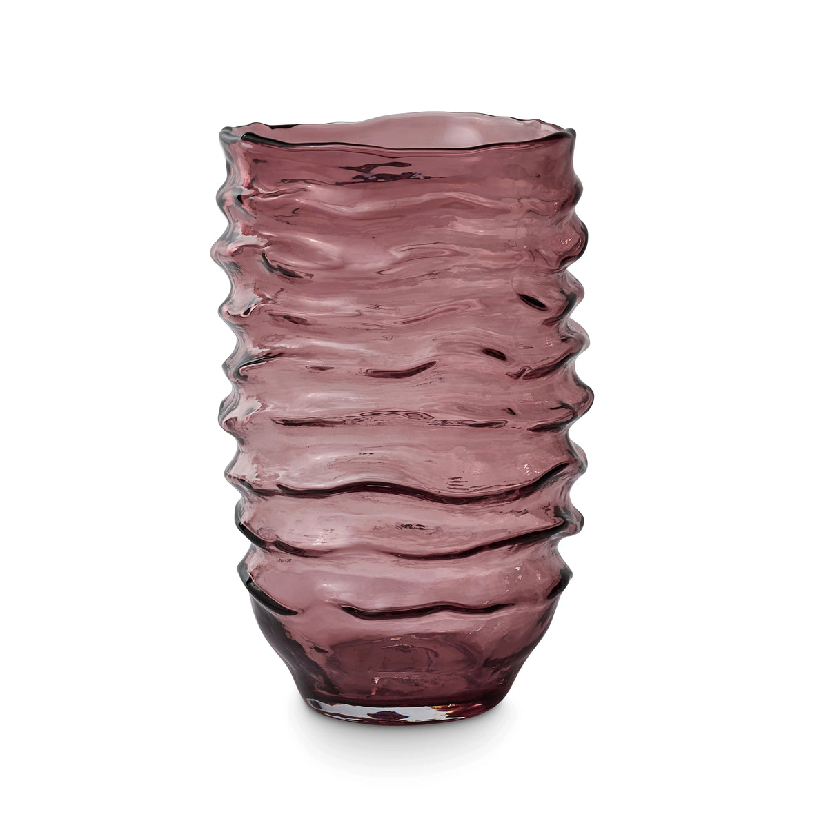 Blair Mulberry Glass Vase