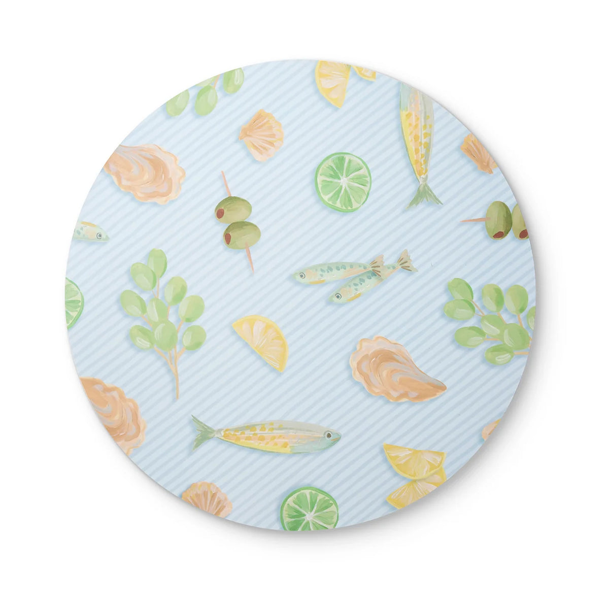 Aperitivo Round Hard Placemat Set 4