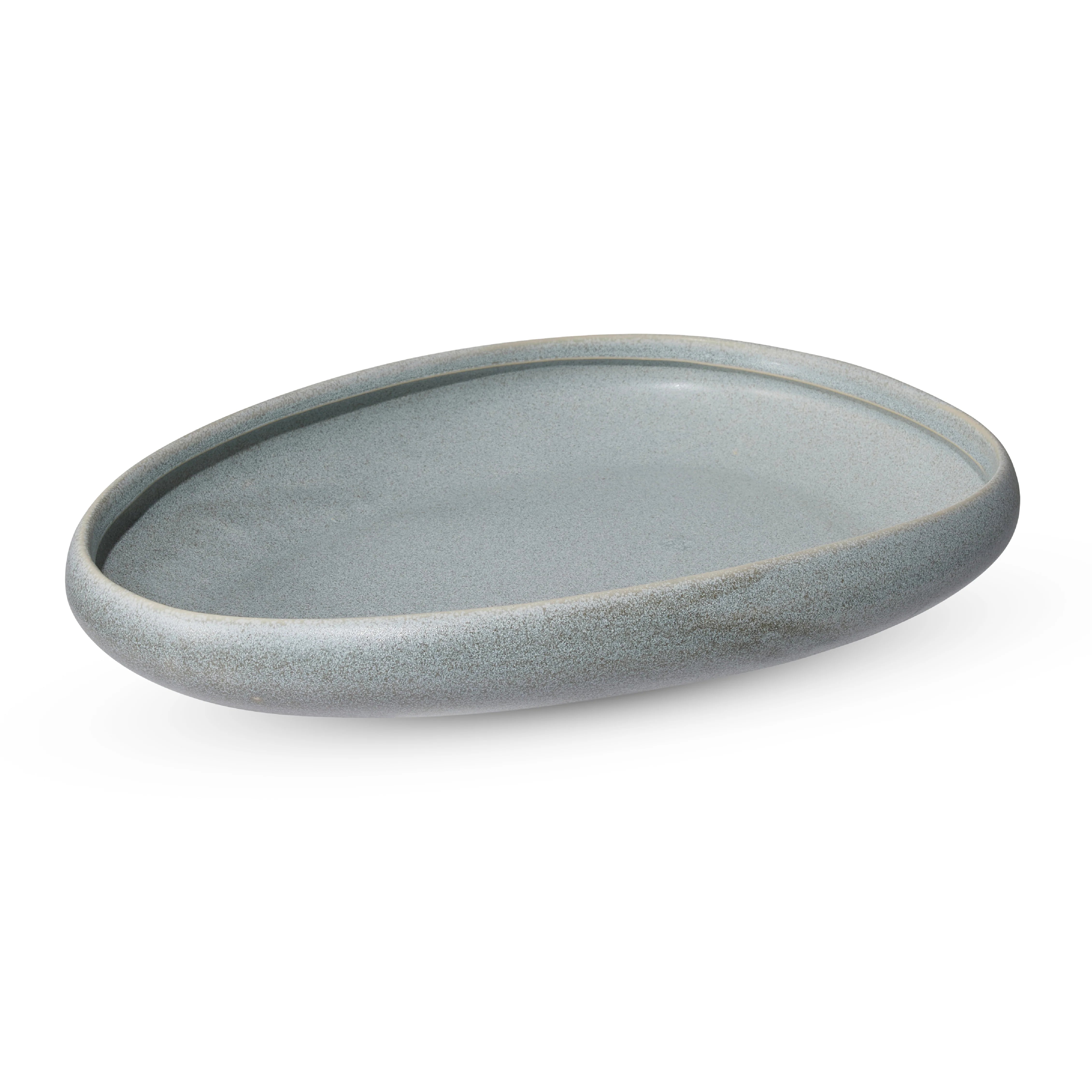 Oslo Matte Soft Blue Platter - Roma Gift & Gourmet