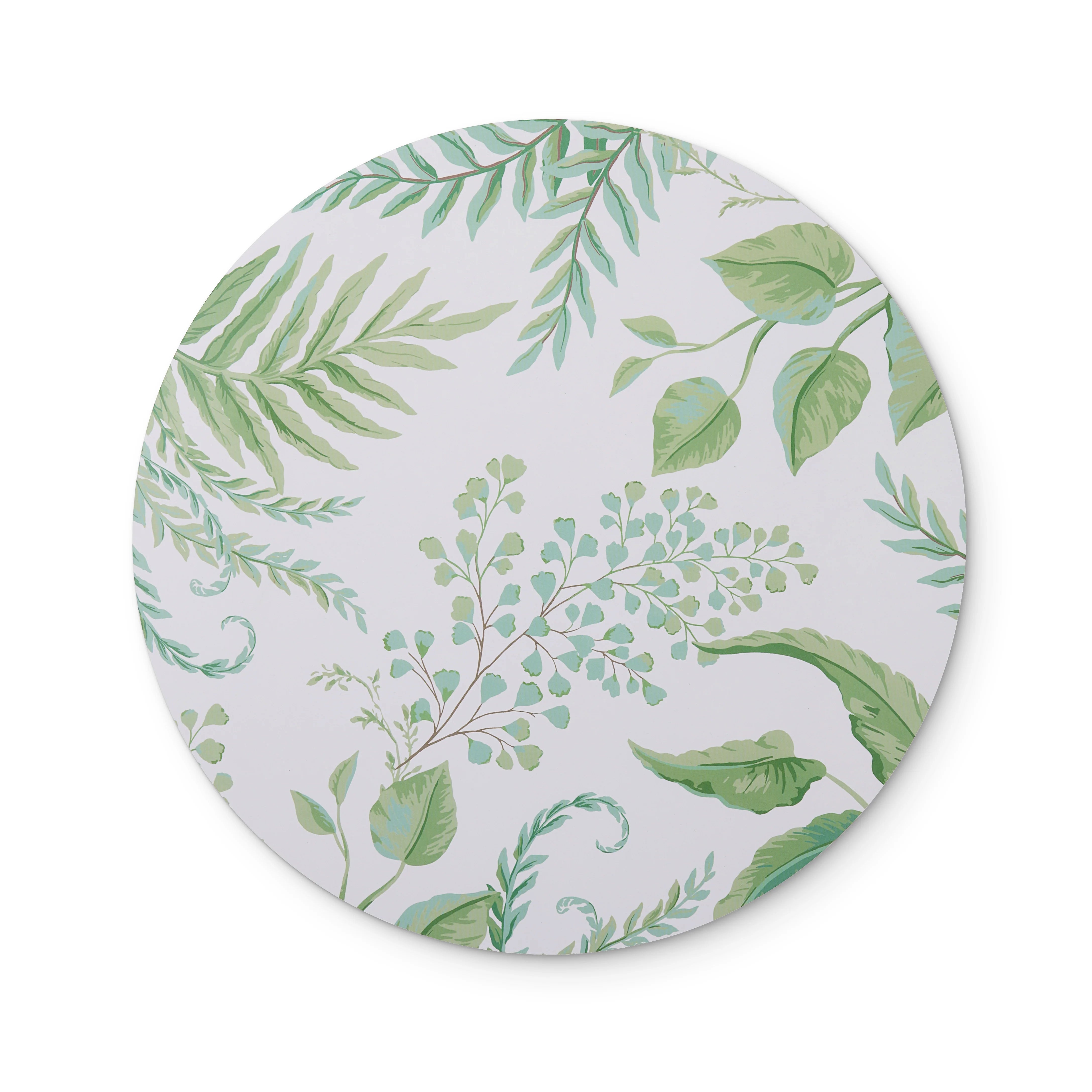 Fern Round Hard Placemat Set 4 - Roma Gift & Gourmet
