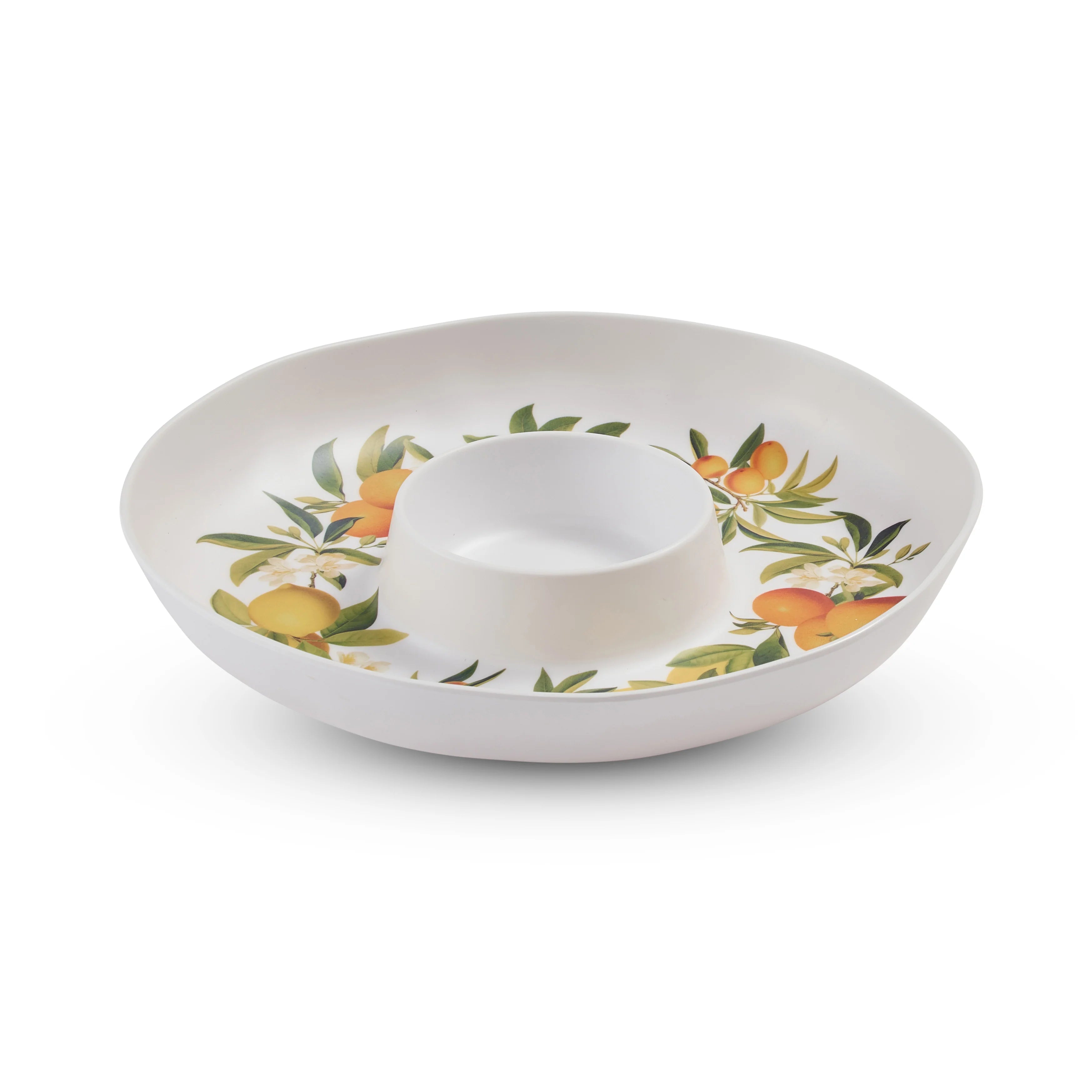 Citrus Grove Chip Dip Platter - Roma Gift & Gourmet