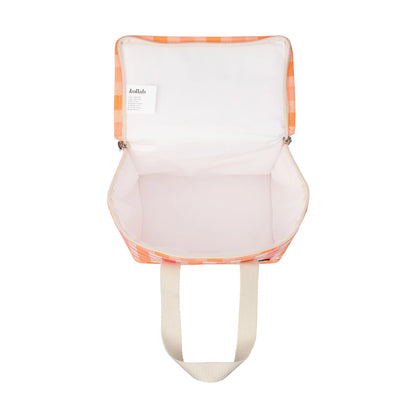 Lunch Box Watermelon Peach Check