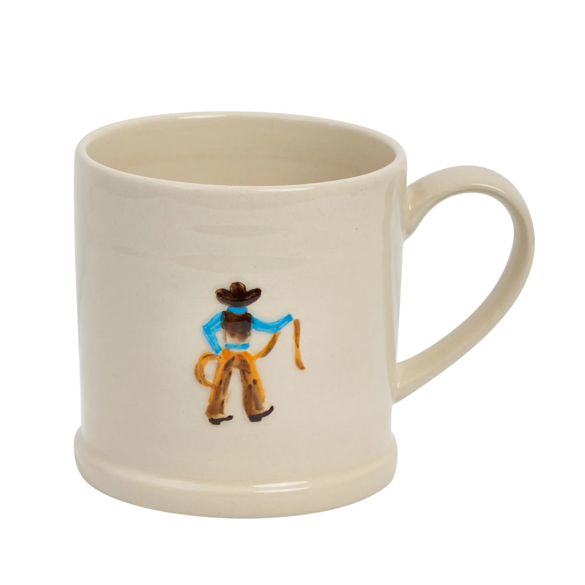 Large Favourite Things Mug - Cowboy