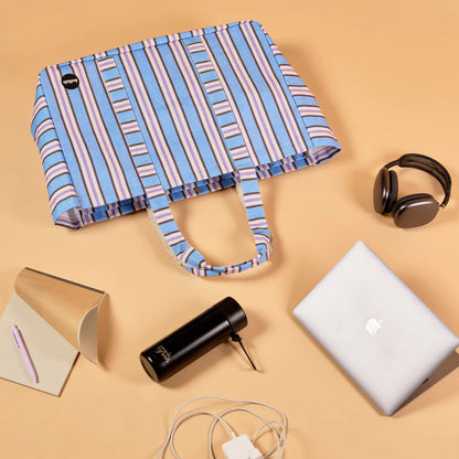 Carryall Cargo Choc Blue Stripe